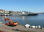 Vladivostok - pohled na přístav